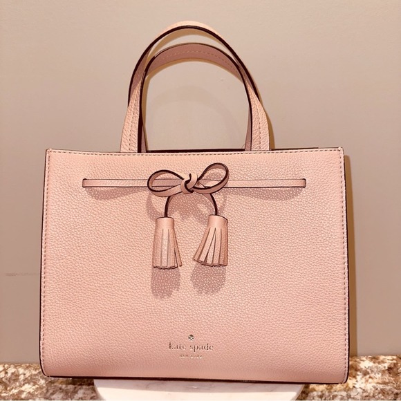 Kate Spade - Hayes Street Small Satchel, Roseycheeks color, NWT - Picture 10 of 10